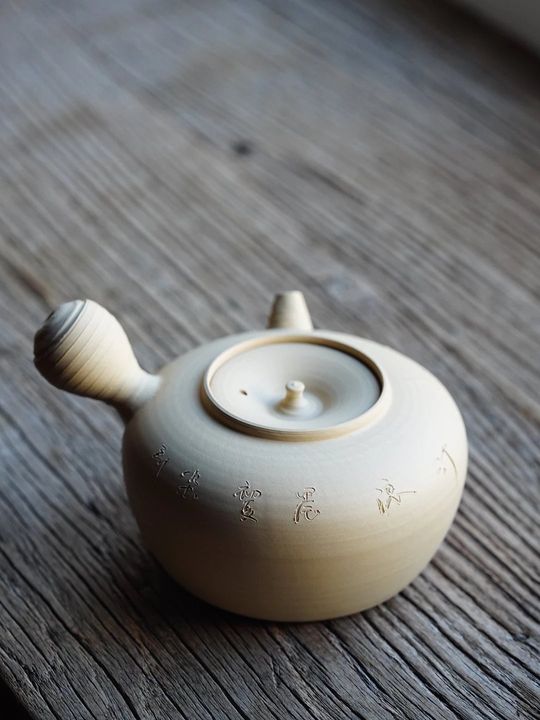 潮州水木砂銚·超薄白泥砂銚功夫茶器
